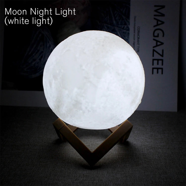 Book Light LED Moon Light Galaxy Light, Moon Night Light, Girl, Boy, Child Birthday Gift, Bedroom Decoration Indoor lighting - Acros