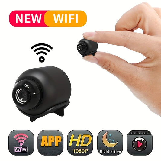 New X5 Mini Camera 1080P Clear Night Vision Lightweight Portable Premium Cams Motion Detection Wireless WiFi Surveillance Camera - Acros