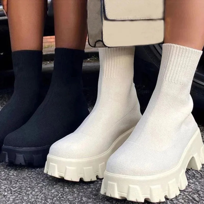 Women's Sports Shoes Fashion Platform Shoes For Woman Heels Sneaker Comfortable Women Sneakers And Casual Shoes Designer Luxury - Acros