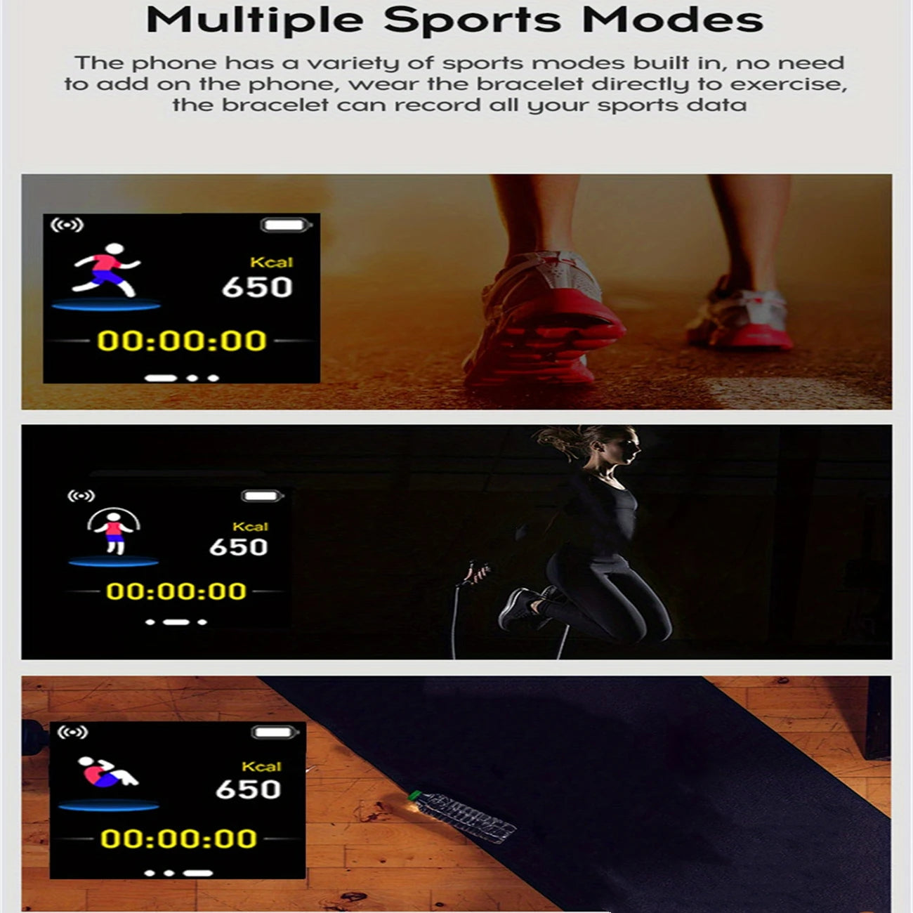 Smart Watch For Women Men Wristwatch Bluetooth Connected Phone Player Music Fitness Sport Bracelet Sleep Monitor Digital Watches - Acros