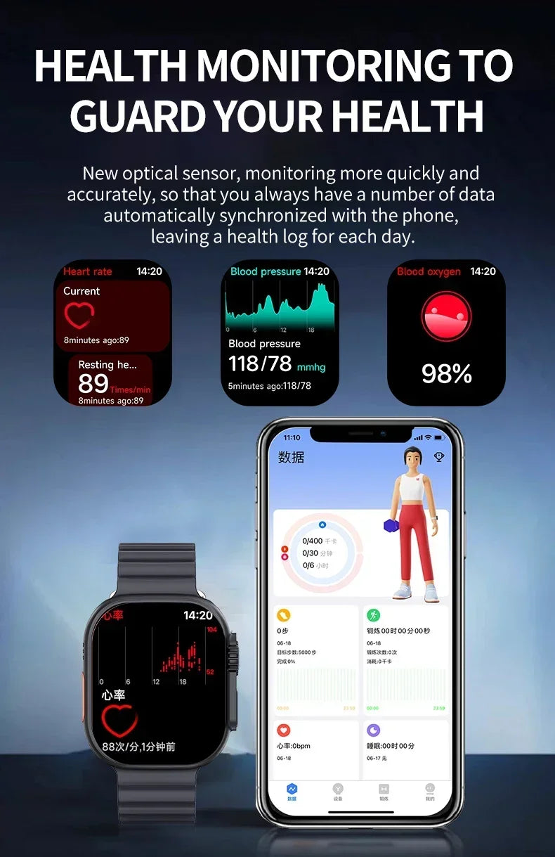 Ansoff BW9 Pro smartwatch with a sleek display, showing the time and call interface, featuring a modern black band.
