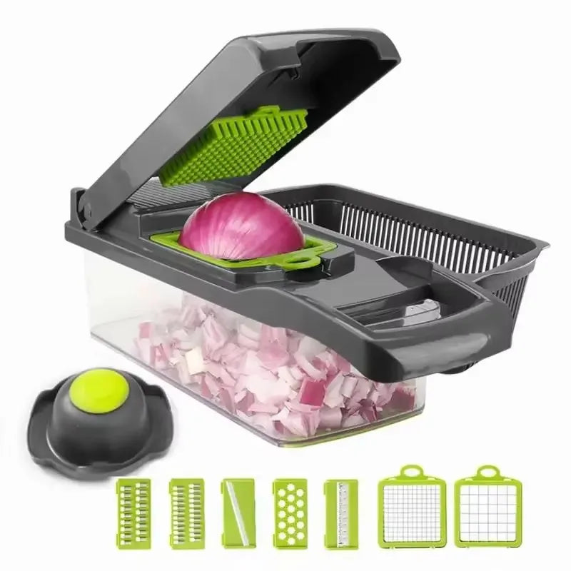 Vegetable Chopper Multifunctional Grater Cutter Kitchen Accessories Manual Fruit Slicer Potatos Shredders Cheese Onions Slicers - Acros