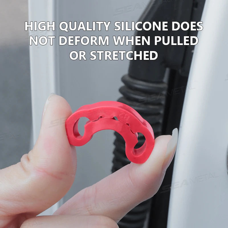 Ansoff Seametal car door shock absorber pad, soundproof damper cushion, anti-vibration buffer for vehicle door insulation.