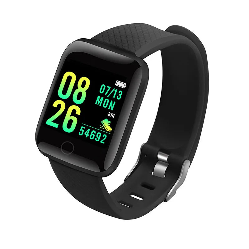 Smartwatch Men Women Wristwatches Smart Watch Message Fitness Monitor Bracelet Birthday Gift Electronic Clock For Android IOS - Acros