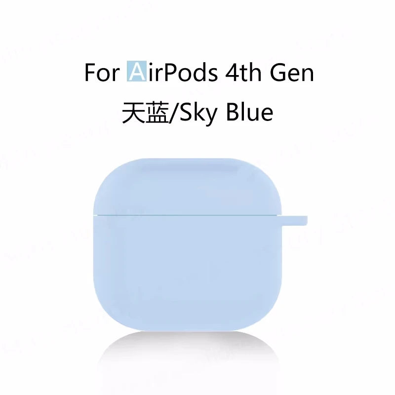 For AirPods 4th Accessories Case 2026 Soft Silicone Shockproof Protective Case For AirPod 4 with Active Noise Cancellation Cover - Acros