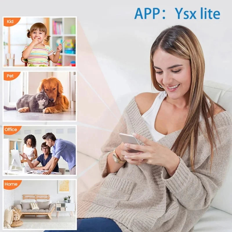 New X5 Mini Camera 1080P Clear Night Vision Lightweight Portable Premium Cams Motion Detection Wireless Surveillance Camera - Acros