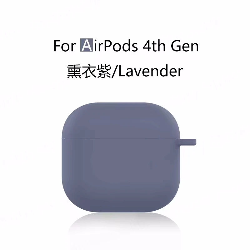 For AirPods 4th Accessories Case 2026 Soft Silicone Shockproof Protective Case For AirPod 4 with Active Noise Cancellation Cover - Acros
