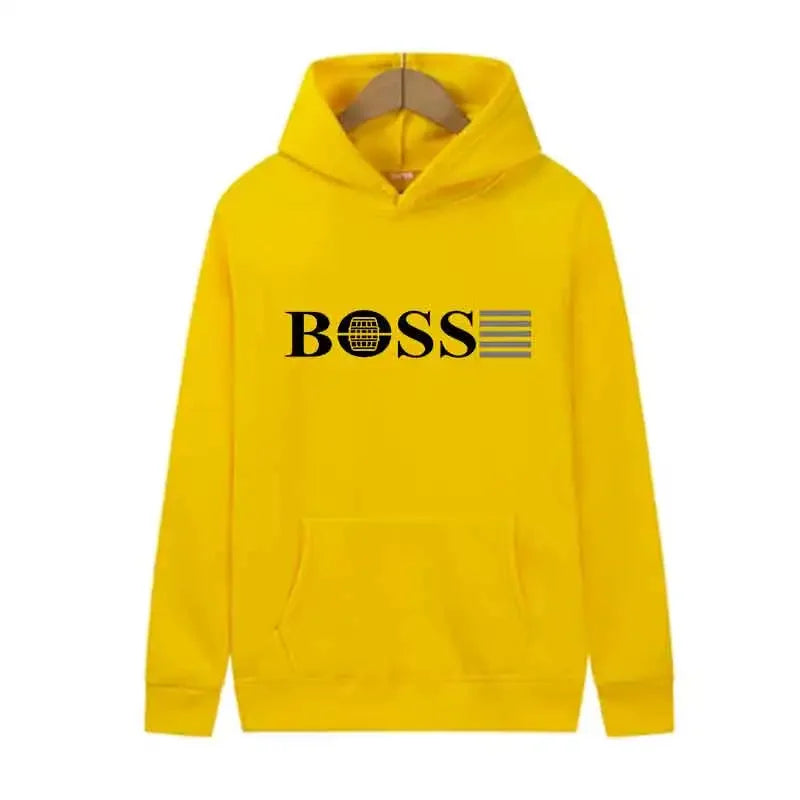Hooded sweatshirt for outdoor sports and jogging Fashionable hooded tops men's casual street clothing Unisex clothing for spring - Acros