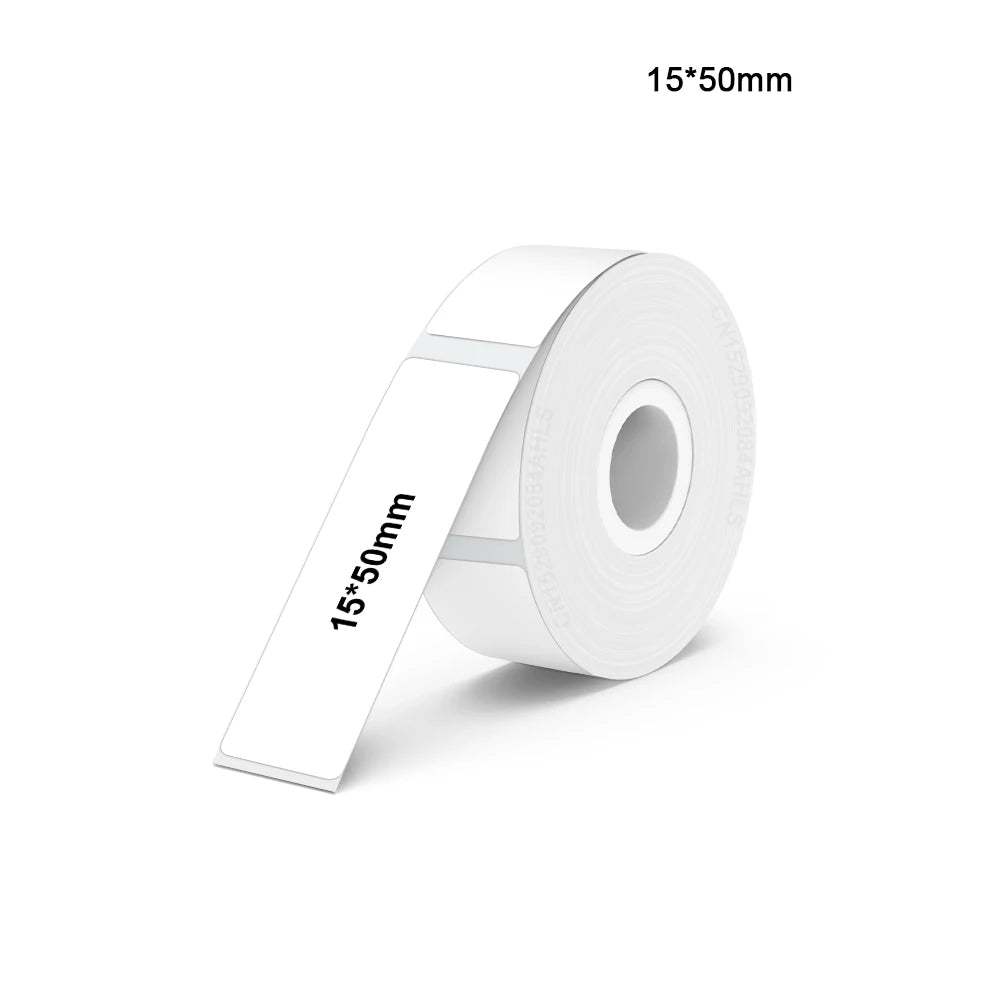Portable Mini Printer Marklife P12 Thermal Printer Adhesive Sticker Labeling Machine P12 Label Maker or 1PK Continues Label Tape - Acros
