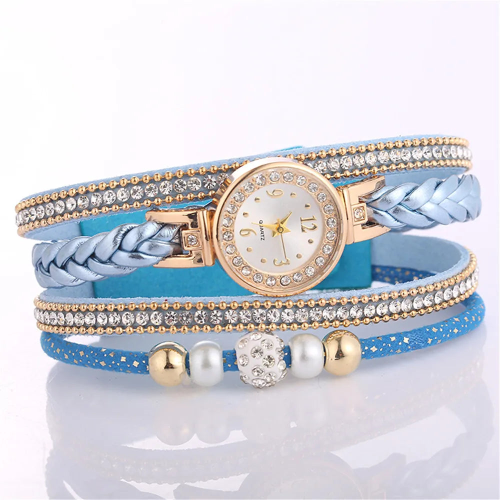 Beautiful Fashion Bracelet Ladies Watch Watches for Women Female Elegant Smart Wrap Around Watches Android Watch for Women 2023 - Acros