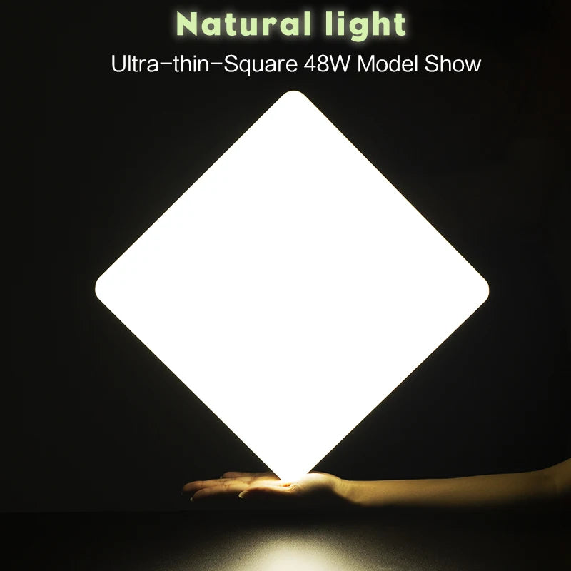 MARPOU Square Led ceiling lamp bedroom lighting Neutral white cold white warm white 48W 36W 24W 18W led ceiling light room - Acros