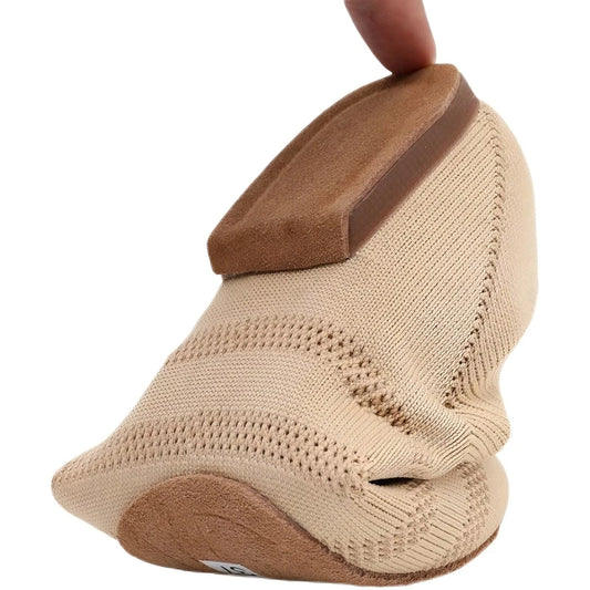 Women’s dance shoes by Ansoff with soft soles, low heels, knitted upper, suitable for ballet, jazz, ballroom, and Latin dance.