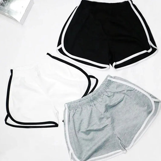 Elastic Shorts for Women, Loose Fitting, Quick Drying, Summer Thin Running, Fitness, Leisure, and Anti External Wear. Instagram - Acros