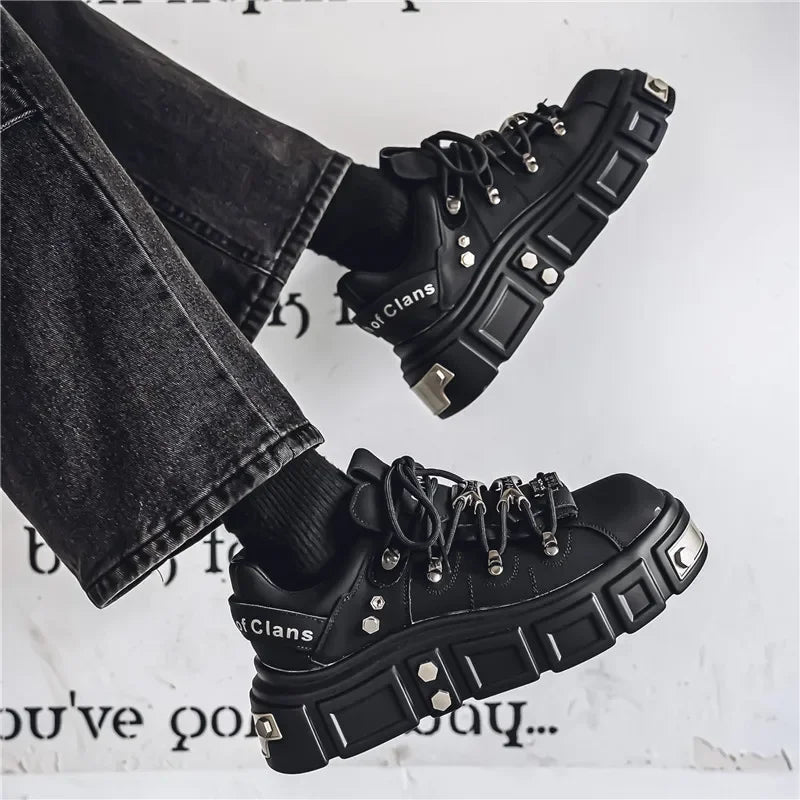 High-quality Fashion Platform Shoes for Women Casual Leather Sneakers Summer Sports Luxury Designer Shoes Tennis Running Loafers - Acros