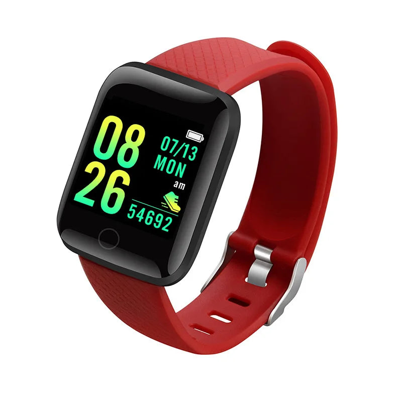 Smartwatch Men Women Wristwatches Smart Watch Message Fitness Monitor Bracelet Birthday Gift Electronic Clock For Android IOS - Acros