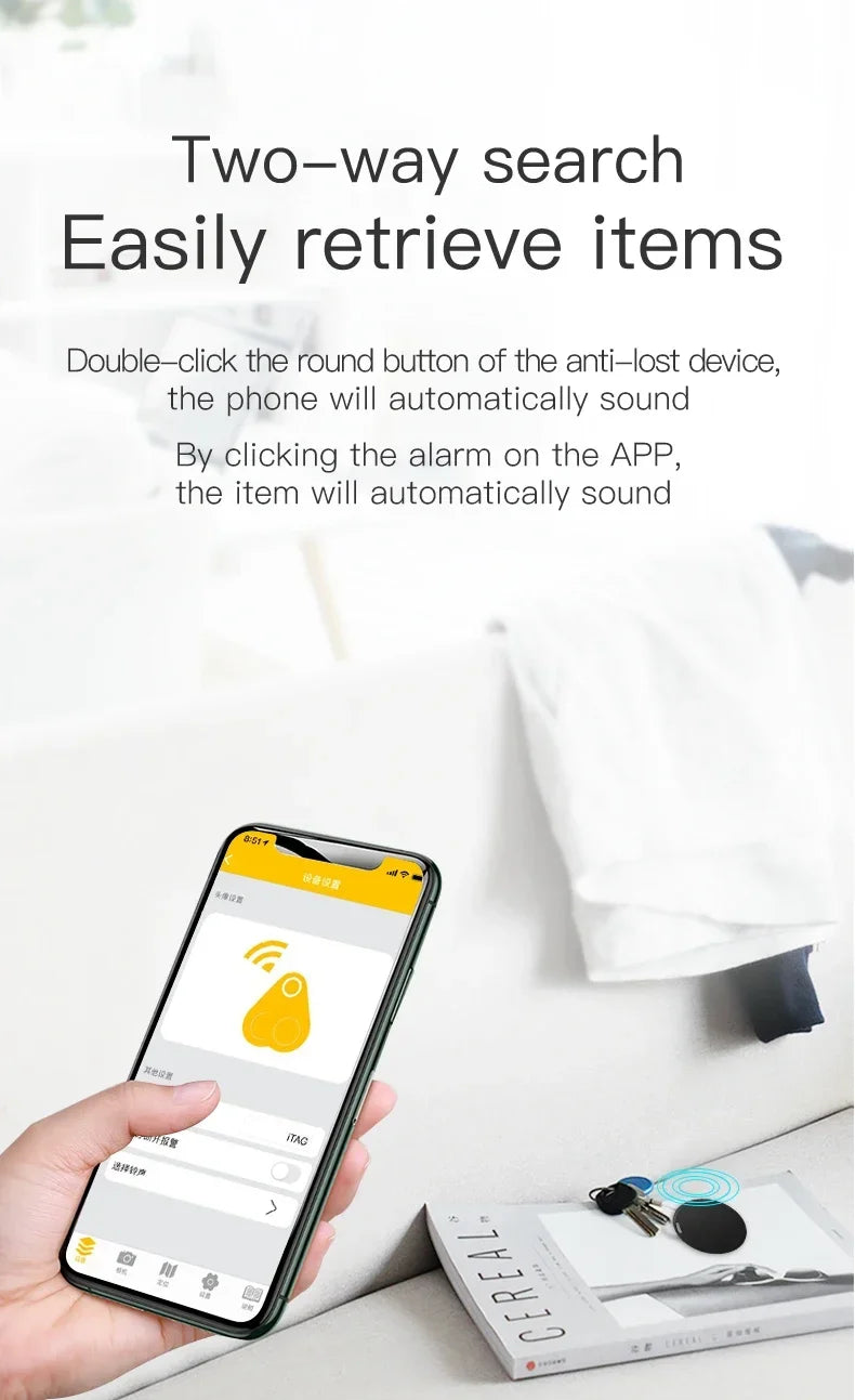 Car Vehicle Tracking Anti-Lost Locator Mini GPS Tracker for Vehicles Locator Tracker for Tracking System Bluetooth - Acros