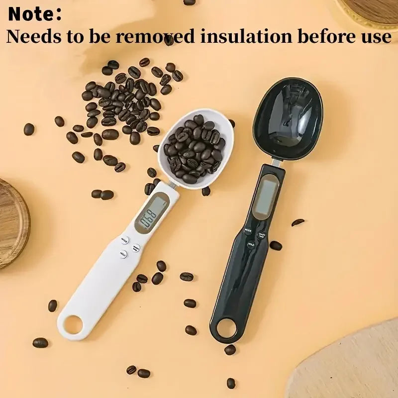 Mini Spoon Scale Digital Kitchen Scale Electronic LCD Food Scale 0.1-500g Cooking Flour Milk Coffee Powder Weight Measure Spoon - Acros